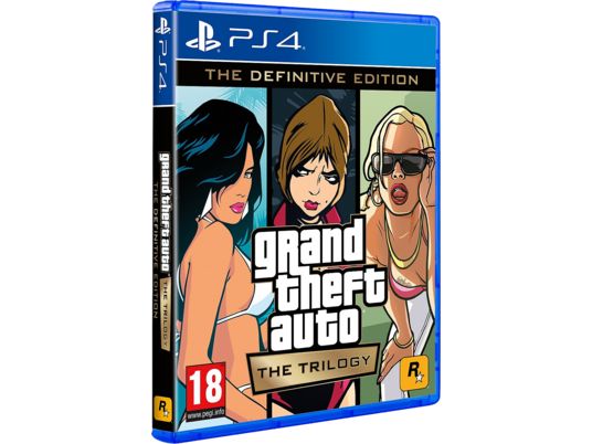 PS4 Grand Theft Auto: The Trilogy (GTA) - The Definitive Edition