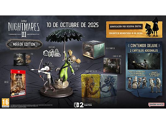 Nintendo Switch 2 Little Nightmares III – Edición coleccionista