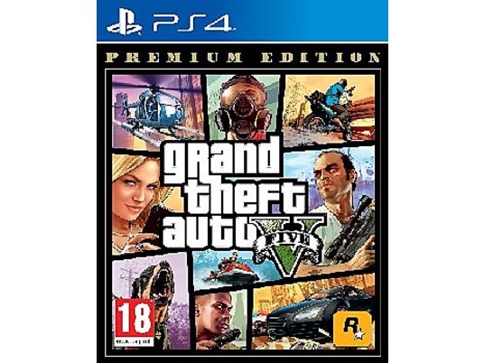 PS4 Grand Theft Auto V (GTA V) (Édition Premium)